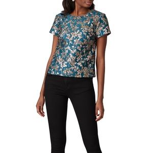 NWOT J. Crew Collection Cherry Blossom Jacquard